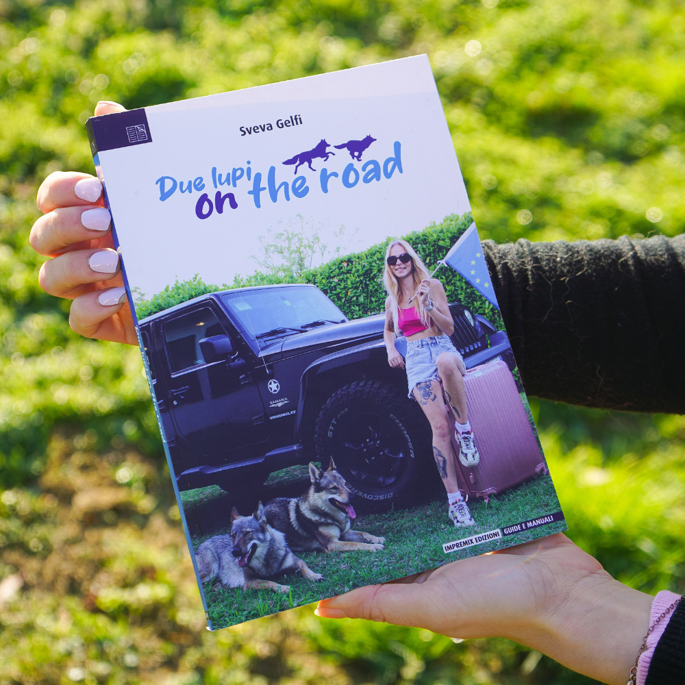 Libro "Due Lupi On The Road" Sveva Gelfi