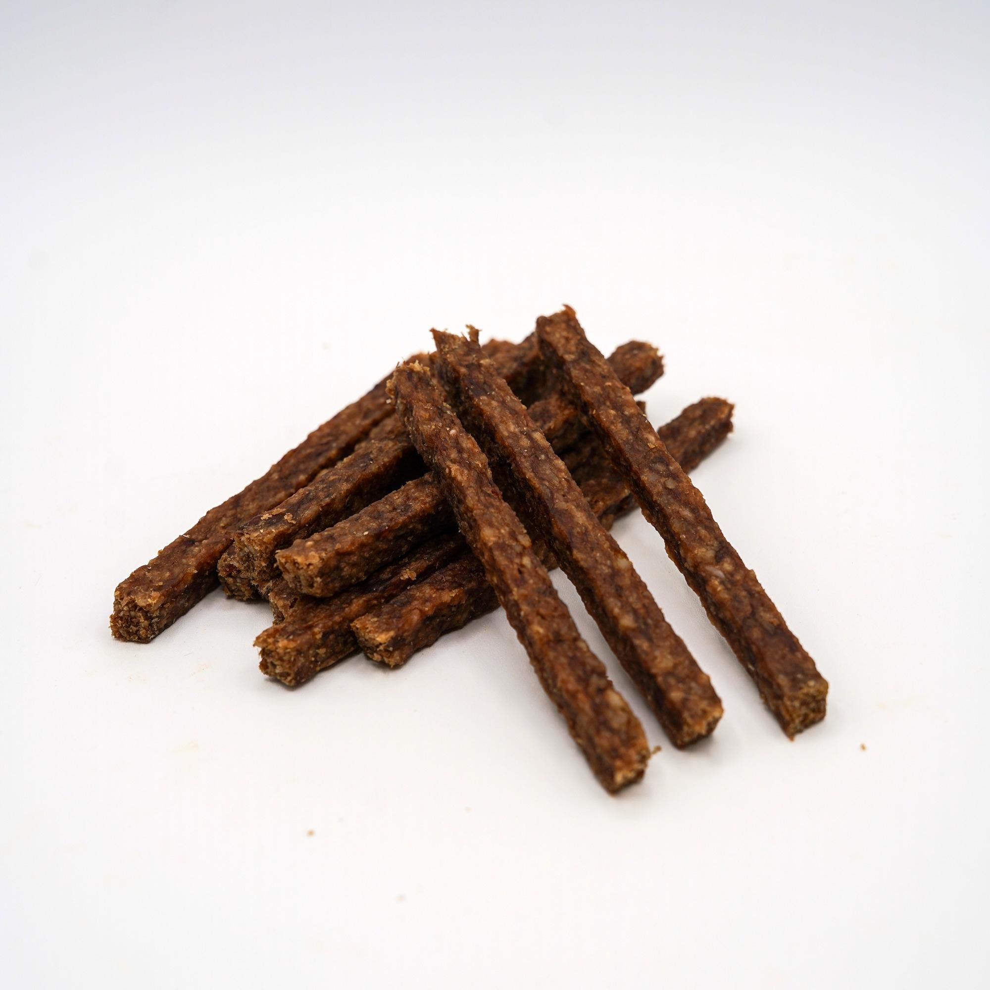Bastoncini di carne di manzo per cani
