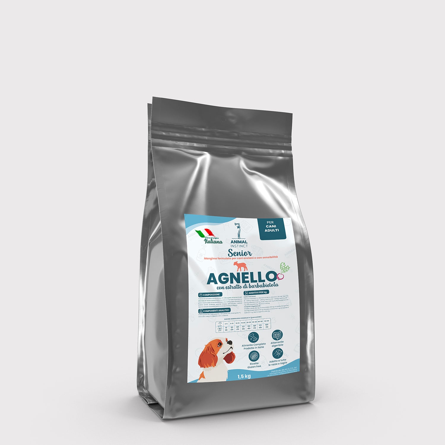 Crocchette Cane Anziano Agnello