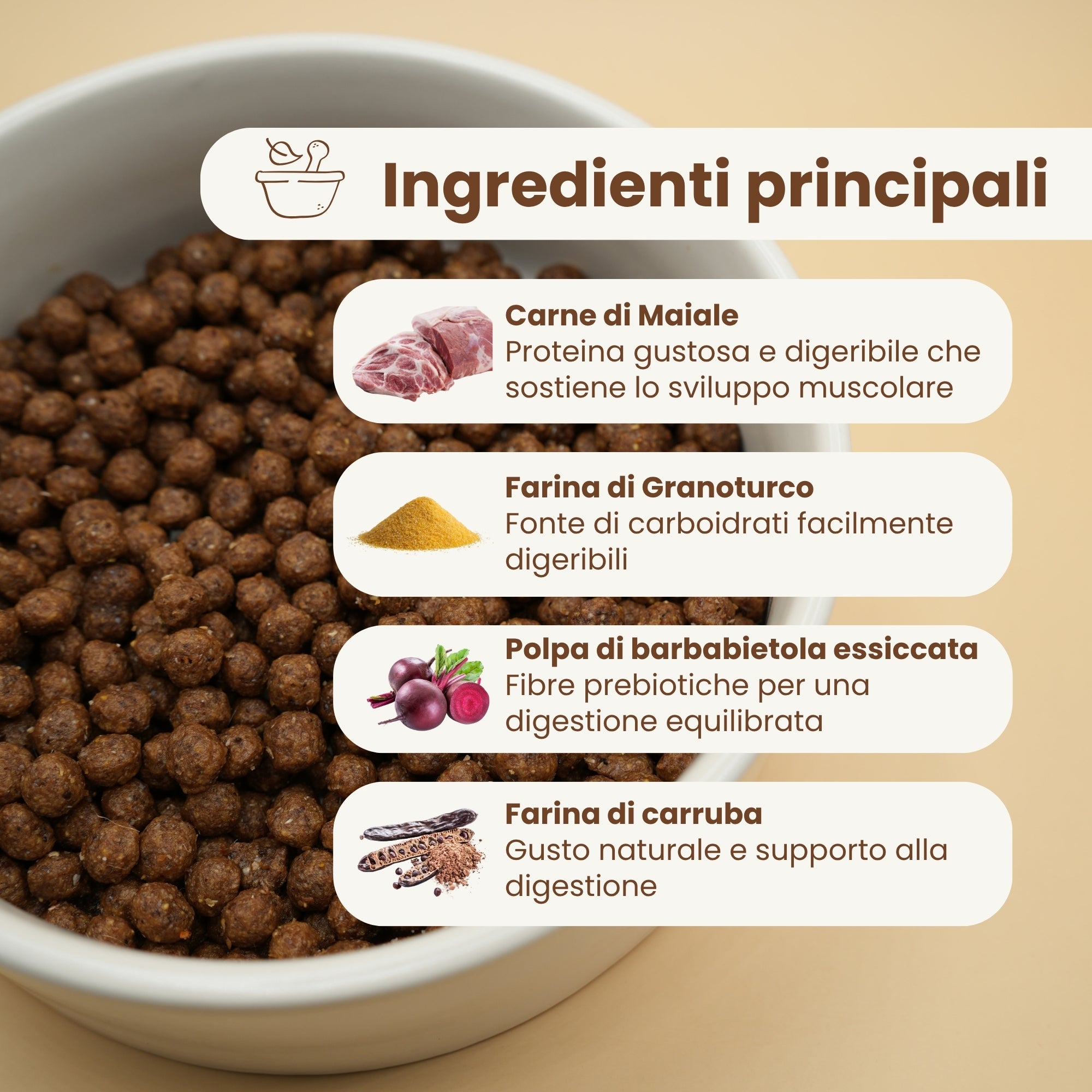 Crocchette per cuccioli Maiale