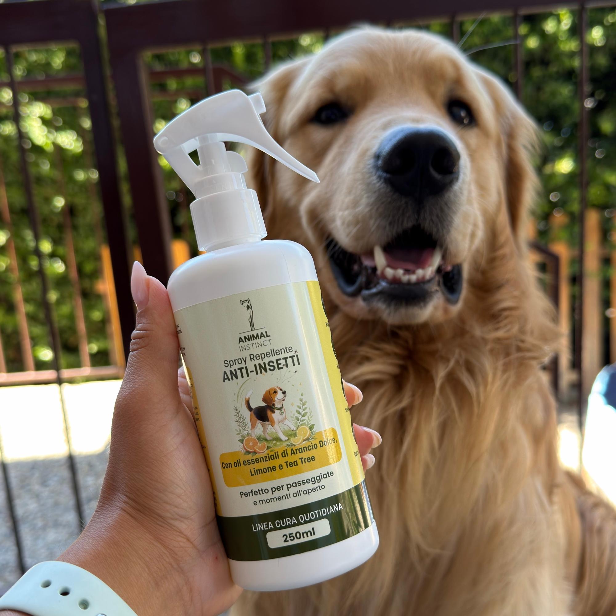Spray Repellente Anti-Insetti per cani