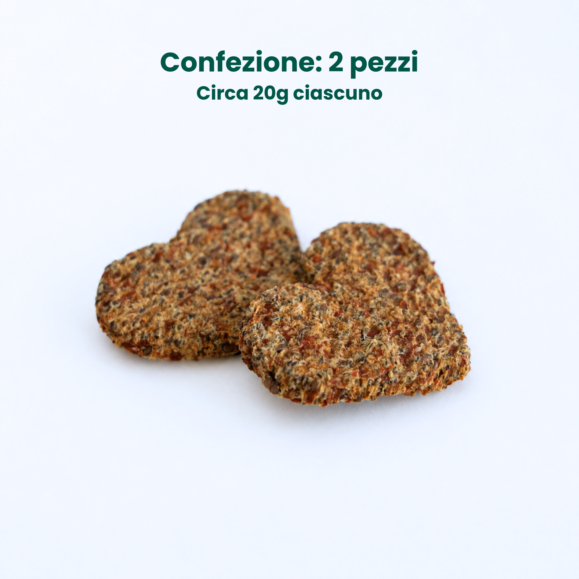 Burger cuore di Verdure Essiccate (2 pz)