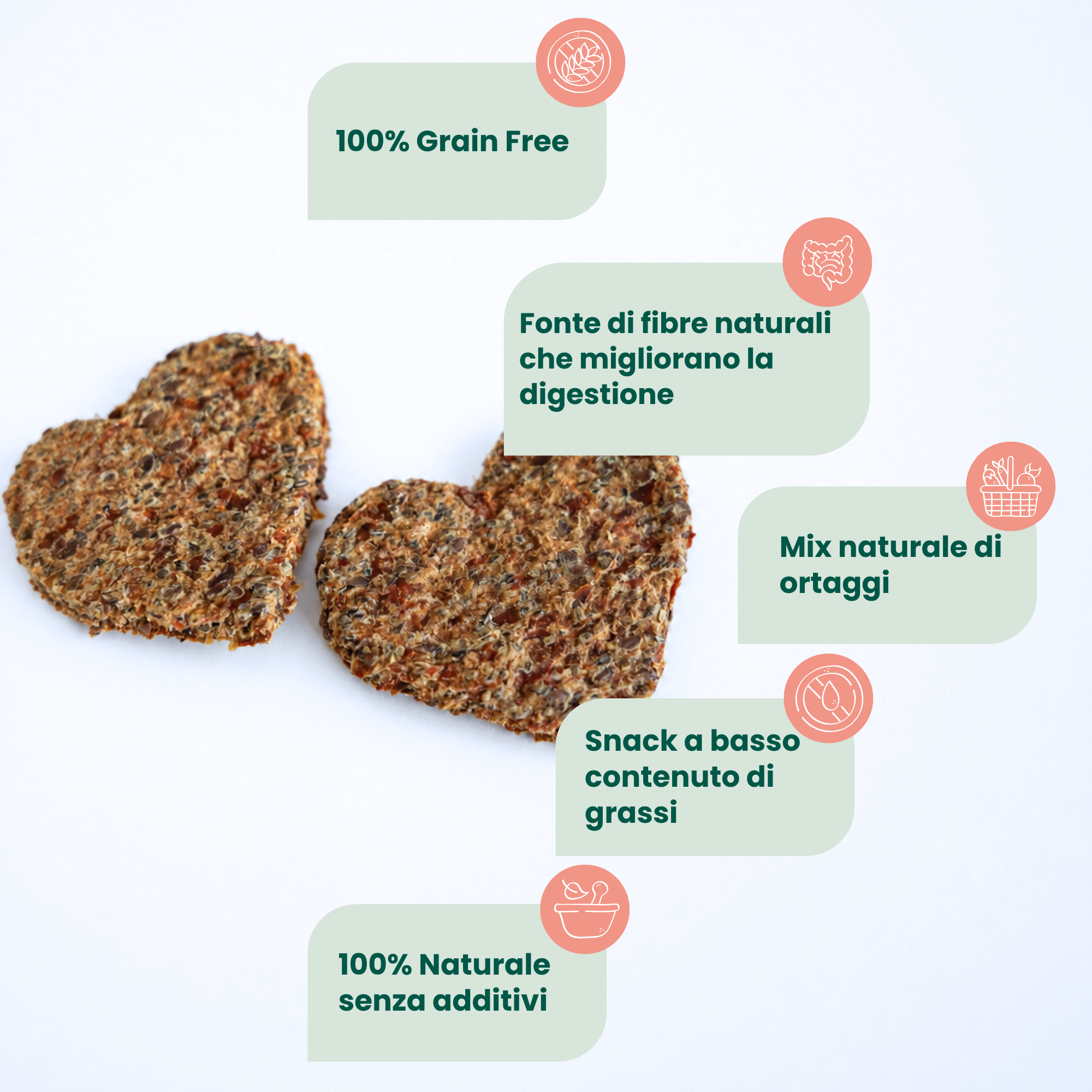 Burger cuore di Verdure Essiccate (2 pz)