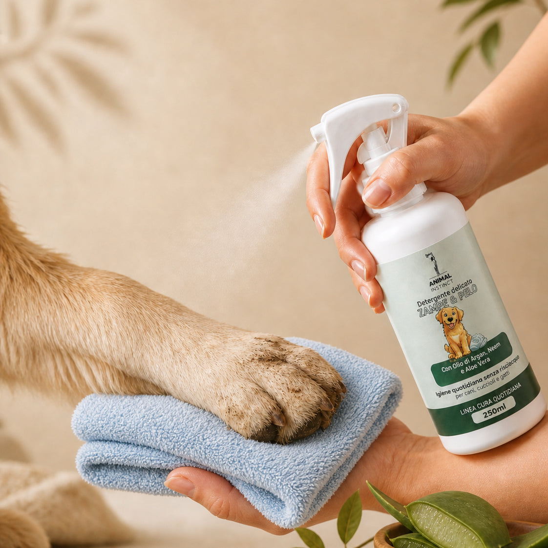 Detergente delicato Zampe & Pelo per cani