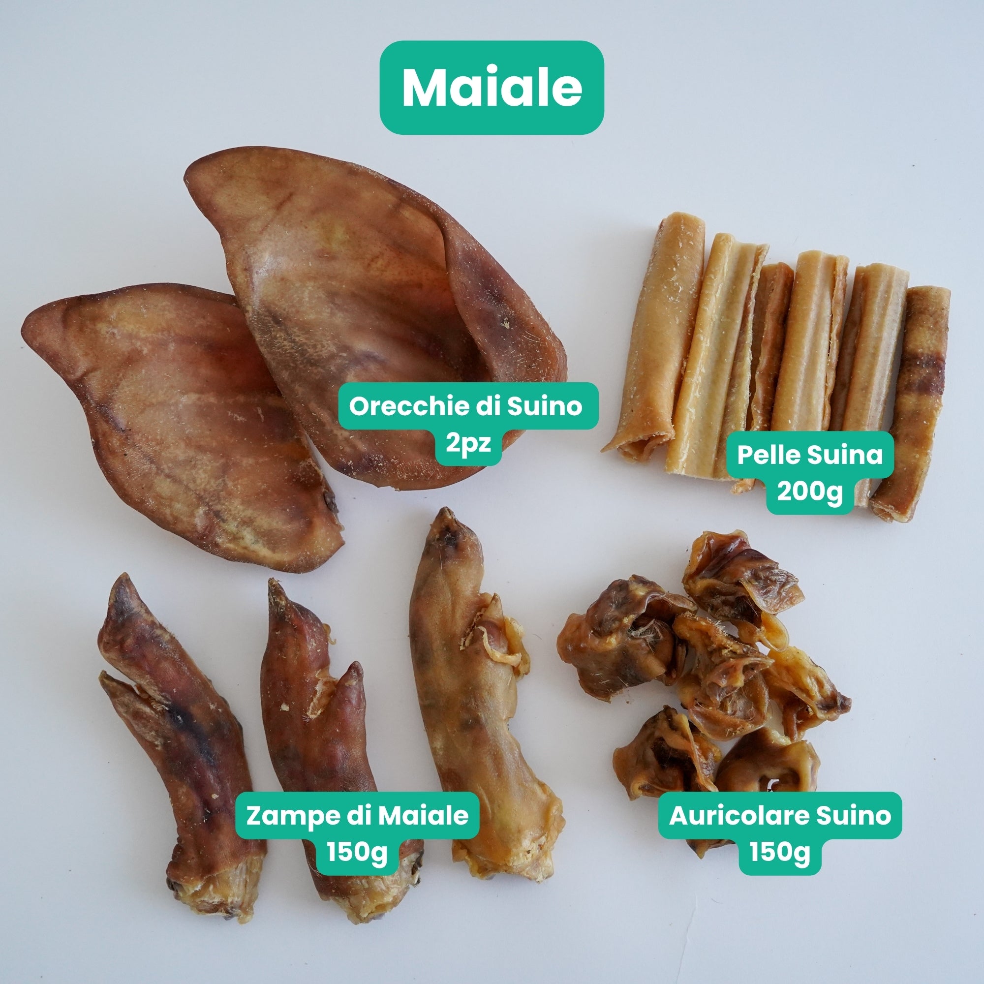 Pack Masticativi Naturali - Maiale