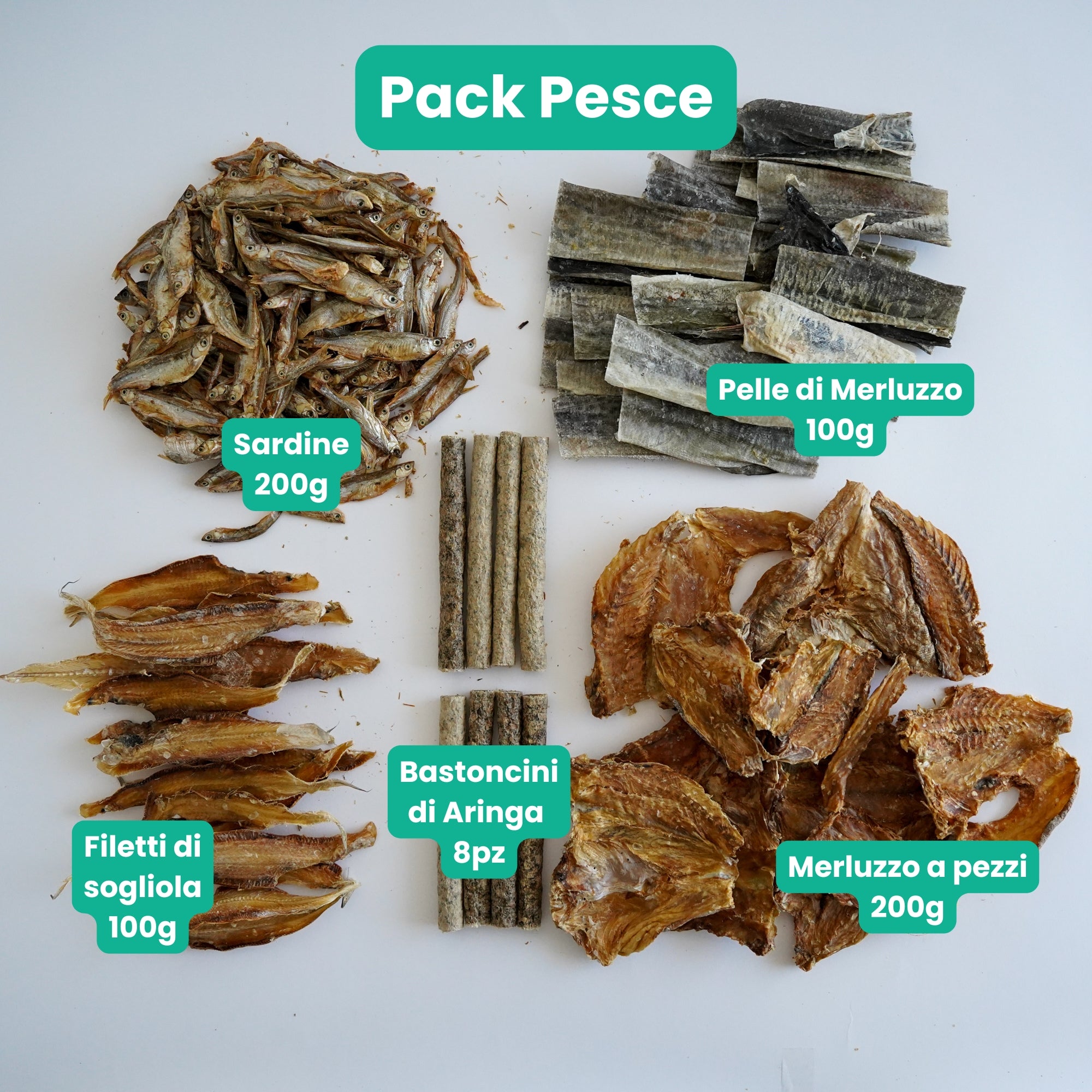Pack Masticativi Naturali - Pesce