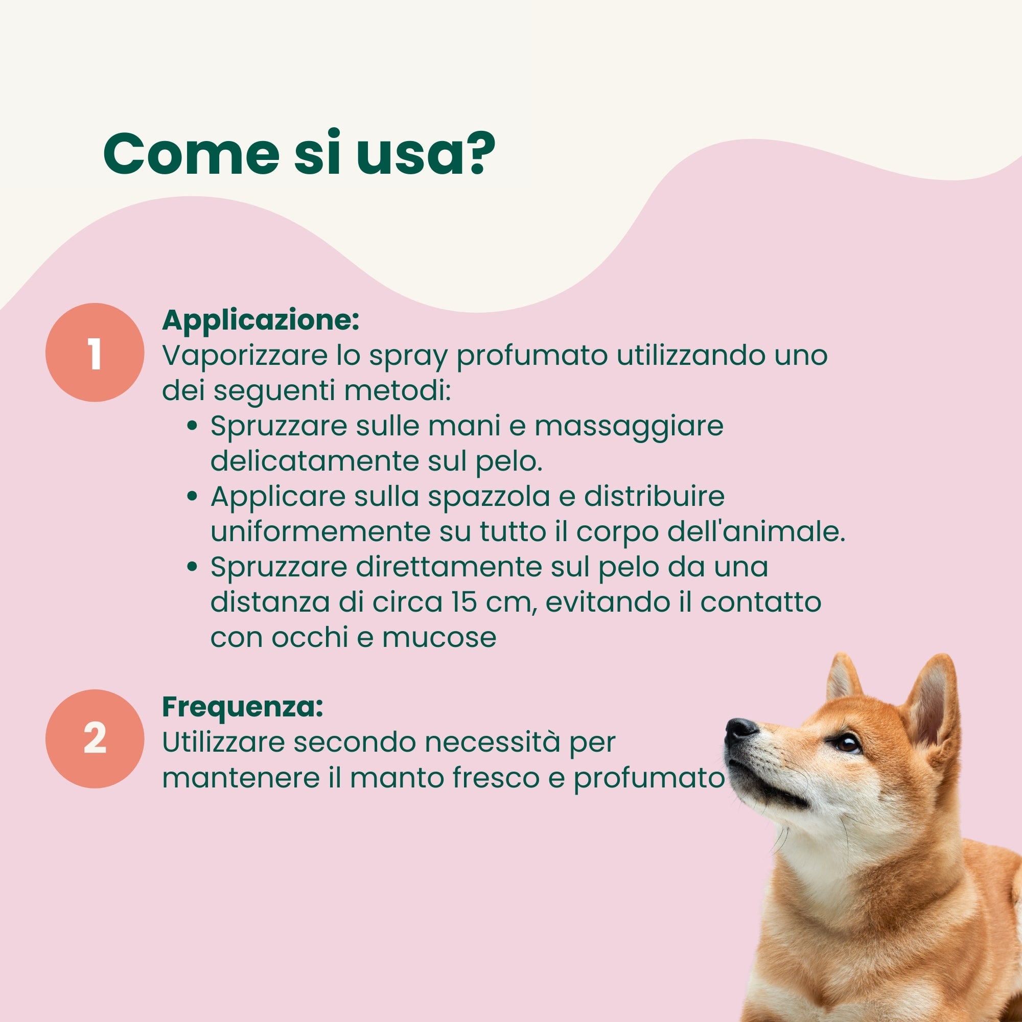 Profumo Spray Floreale per il Pelo